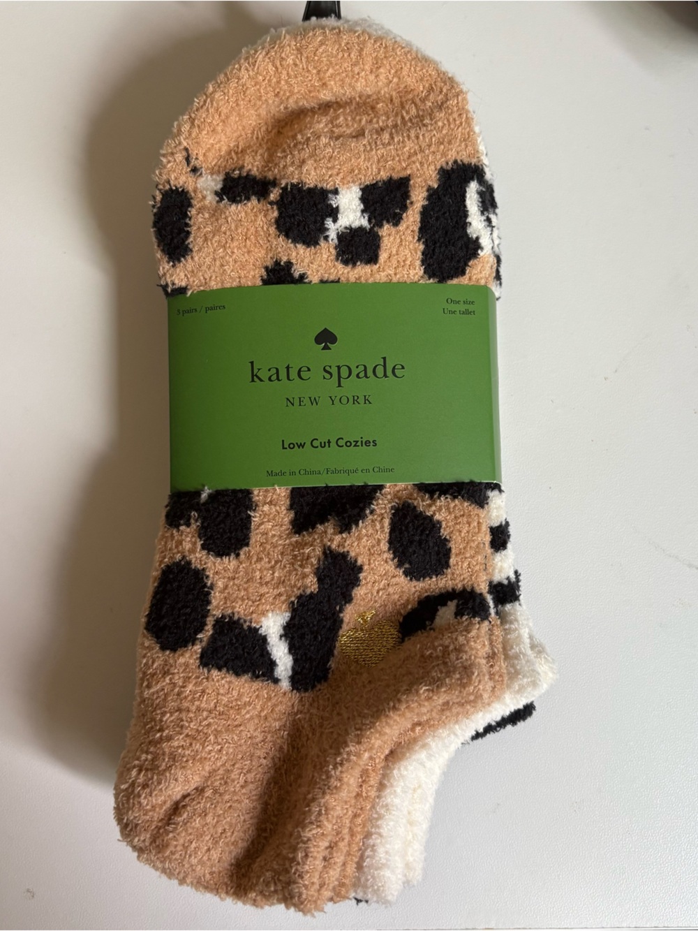 Kate Spade Low Cut Cozies - 3 Pack